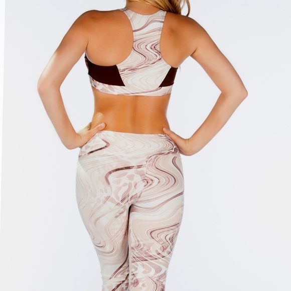 Compression Sports Bra Top Racerback XS-S-M-L - Picture 3 of 8